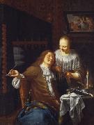 Lady and Cavalier, Paulus Moreelse